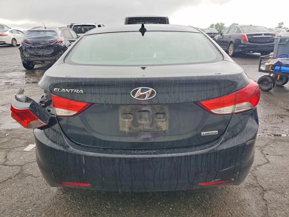 2013 Hyundai Elantra VIN KMHDH4AE9DU929657 COPART salvage auction — SIDE, Pa - Certificate Of Salvage, sold $175 on 2026-07-28 (photo 6)