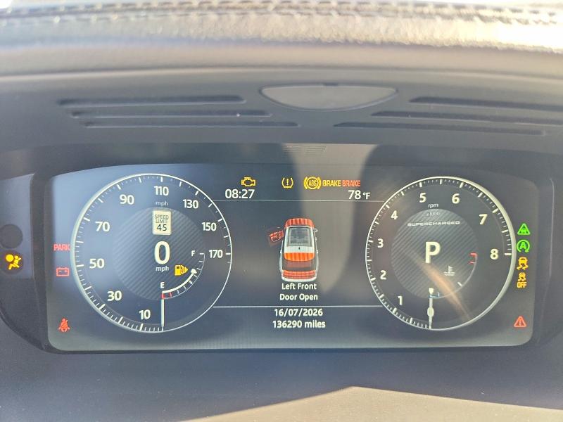 2017 Land rover RANGE ROVER VIN SALGS2FE2HA363583 COPART salvage auction — MINOR DENT/SCRATCHES, Salvage Title, sold $1,650 on 2026-07-27 (photo 9)