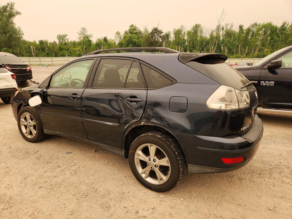 2007 Lexus Rx 400h VIN JTJHW31U172033962 COPART salvage auction — FRONT END, Ny - Mv-907A Salvage Certificate, sold $650 on 2026-07-27 (photo 2)