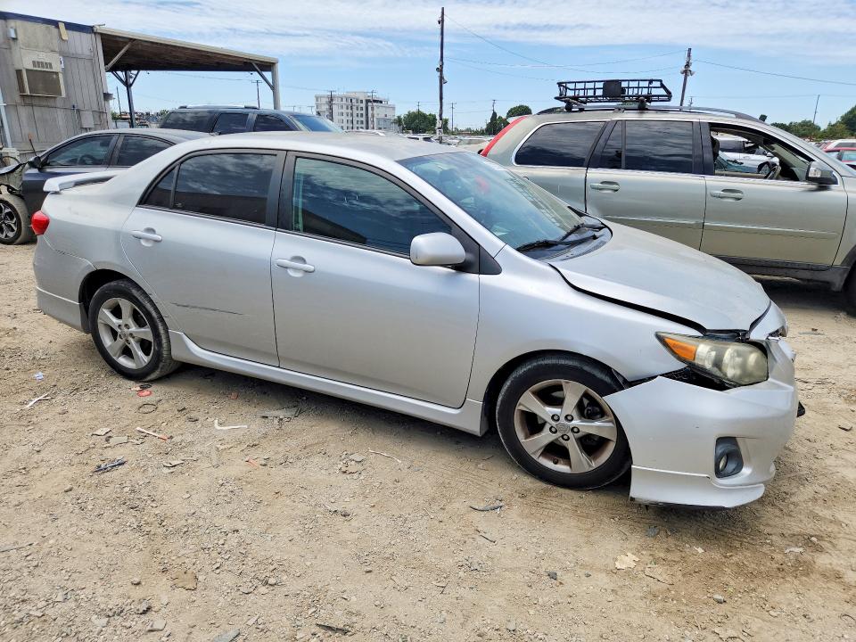 2013 Toyota Corolla VIN 5YFBU4EE5DP207116 COPART salvage auction — FRONT END, Ca - Salvage Certificate, sold $2,250 on 2026-07-30 (photo 4)