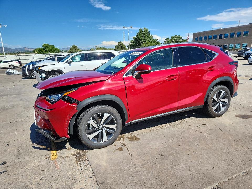 2020 Lexus Nx VIN JTJGARDZ0L5012310 — COPART salvage auction photo