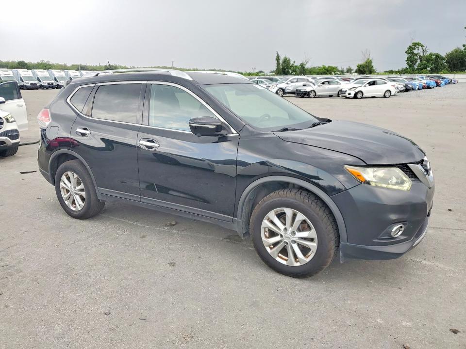 2015 Nissan Rogue VIN KNMAT2MV8FP564430 COPART salvage auction — MINOR DENT/SCRATCHES, FL - CERTIFICATE OF TITLE, sold $900 on 2026-07-24 (photo 4)
