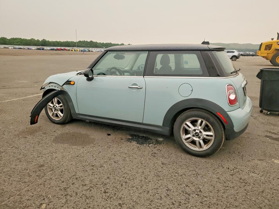 2012 Mini Cooper VIN WMWSU3C50CT366966 COPART salvage auction — FRONT END, NY - MV-907A SALVAGE CERTIFICATE, sold $425 on 2026-07-27 (photo 2)