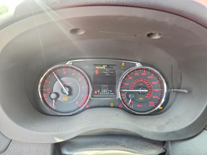 2017 Subaru Wrx VIN JF1VA1B63H9807555 COPART salvage auction — FRONT END, Oh - Cert Of Title-Salvage, sold $3,000 on 2026-07-24 (photo 9)
