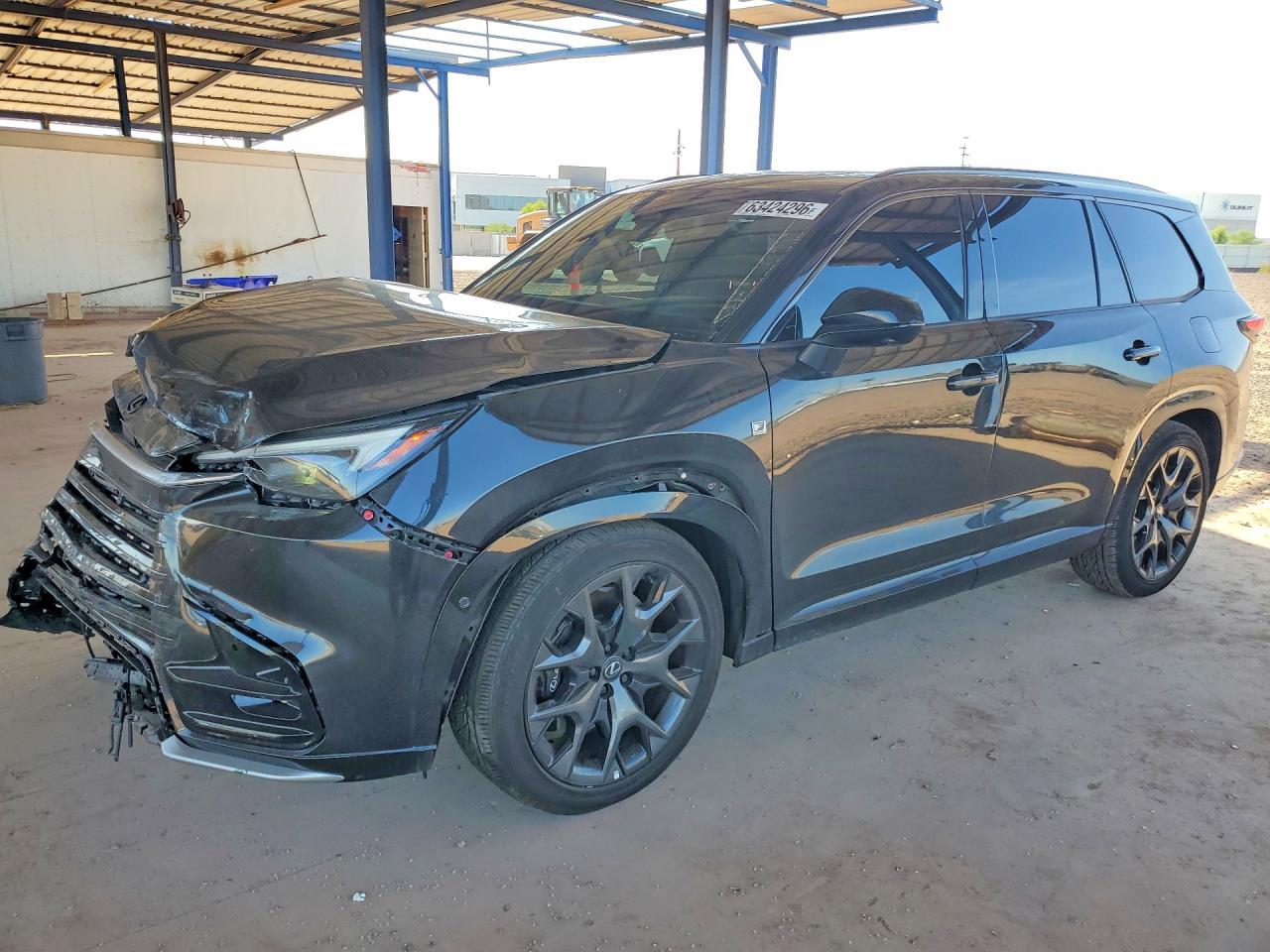 2025 Lexus TX 500h VIN 5TDABAB62SS011071 — COPART salvage auction photo