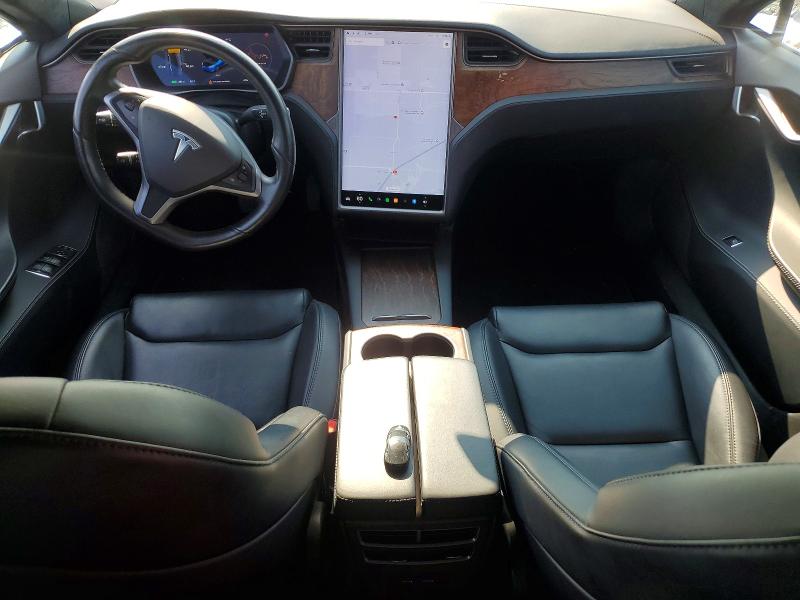 2020 Tesla Model s VIN 5YJSA1E26LF415416 COPART salvage auction — NORMAL WEAR, Id - Cert Of Title -Rebuilt Salvage, sold $1,800 on 2026-07-29 (photo 8)