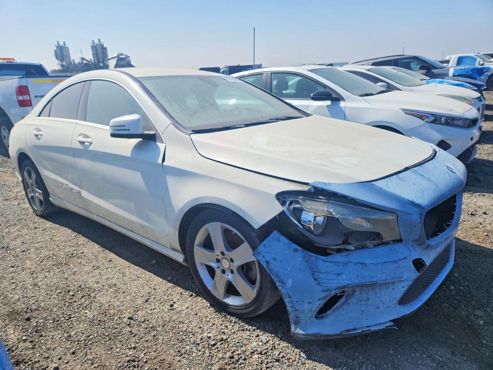 2017 Mercedes-benz Cla-class VIN WDDSJ4EB8HN402831 COPART salvage auction — FRONT END, Ca - Dis/Dlr/Exp Only Clean Title, sold $1,000 on 2026-07-31 (photo 4)