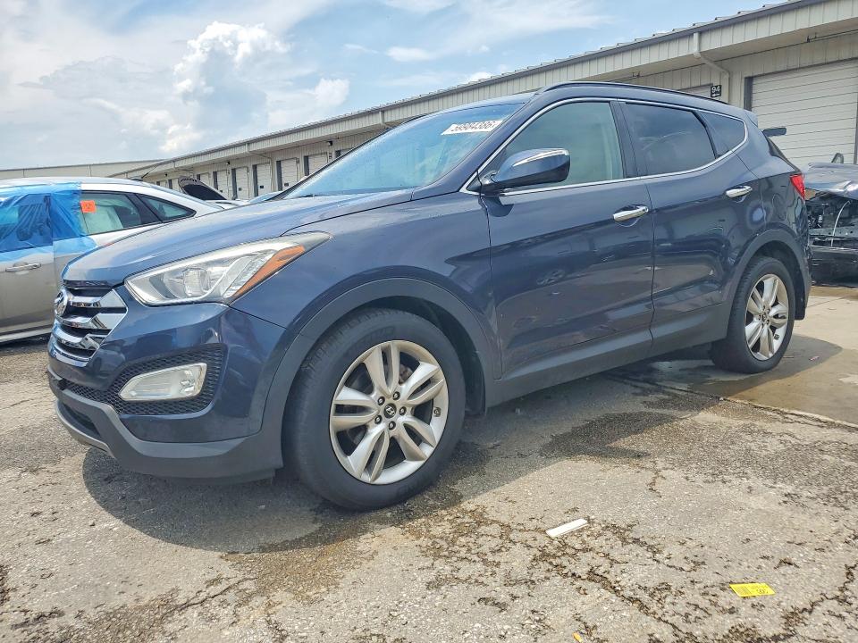 2014 Hyundai Santa fe VIN 5XYZU3LA1EG169236 COPART salvage auction — MINOR DENT/SCRATCHES, Va - Certificate Of Title (P), sold $3,250 on 2026-07-16 (photo 1)