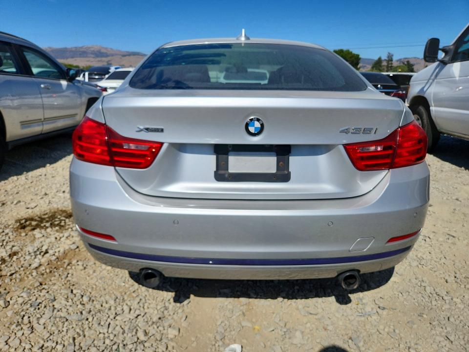 2015 BMW 4er VIN WBA4B3C51FD669574 COPART salvage auction — UNDERCARRIAGE, Ca - Salvage Certificate, sold $3,100 on 2026-08-11 (photo 6)