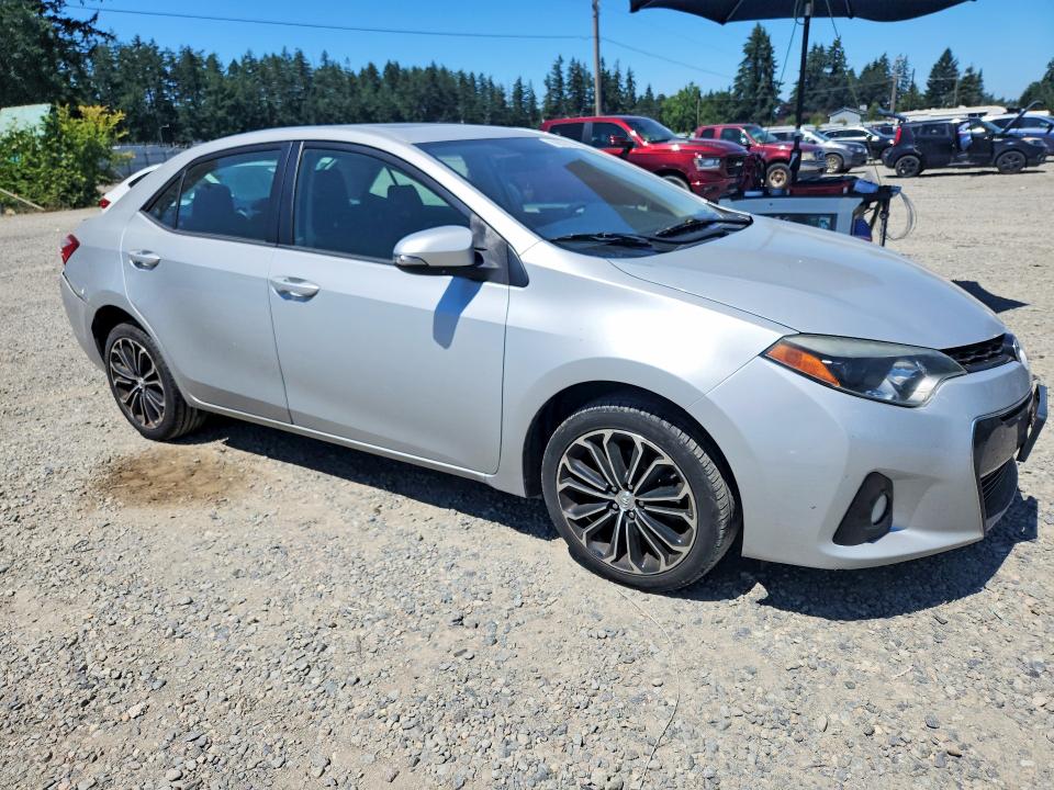 2014 Toyota Corolla VIN 5YFBURHE7EP140643 COPART salvage auction — REAR END, Wa - Bill Of Sale, sold $2,250 on 2026-07-17 (photo 4)