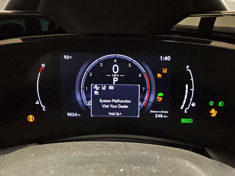2025 Lexus Nx 350h VIN 2T2GKCEZ2SC049786 COPART salvage auction — FRONT END, TX - CERTIFICATE OF TITLE, sold $22,750 on 2026-07-30 (photo 9)