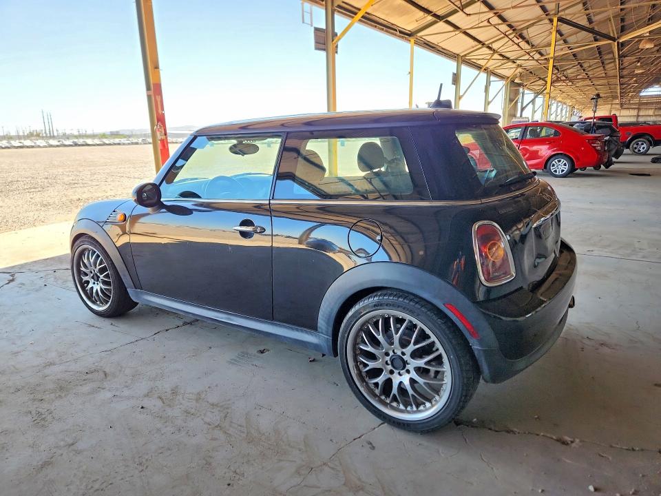 2010 Mini Cooper VIN WMWMF3C51ATZ61308 COPART salvage auction — FRONT END, AZ - CERT OF TITLE-RESTORED SALVAGE, sold $700 on 2026-07-13 (photo 2)