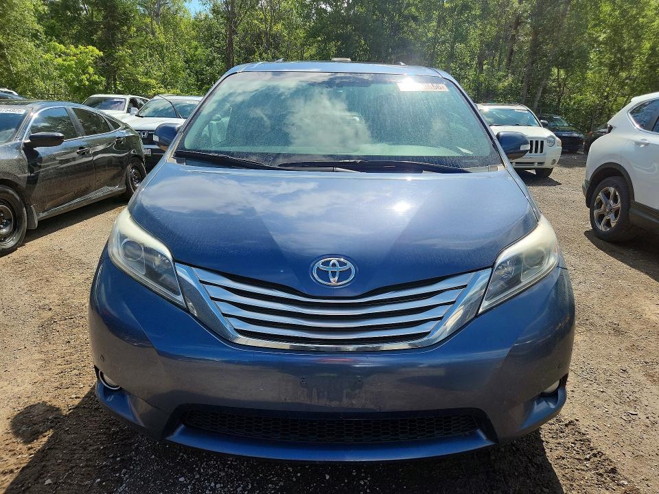 2015 Toyota Sienna VIN 5TDDK3DC5FS095453 COPART salvage auction — REAR END, On - Permit Salvage, sold $2,050 on 2026-07-21 (photo 5)