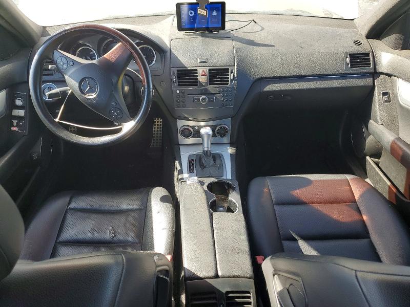 2010 Mercedes-benz C class VIN WDDGF5EB2AR087262 COPART salvage auction — FRONT END, Ca - Dis/Dlr/Exp Only Clean Title, sold $225 on 2026-08-03 (photo 8)