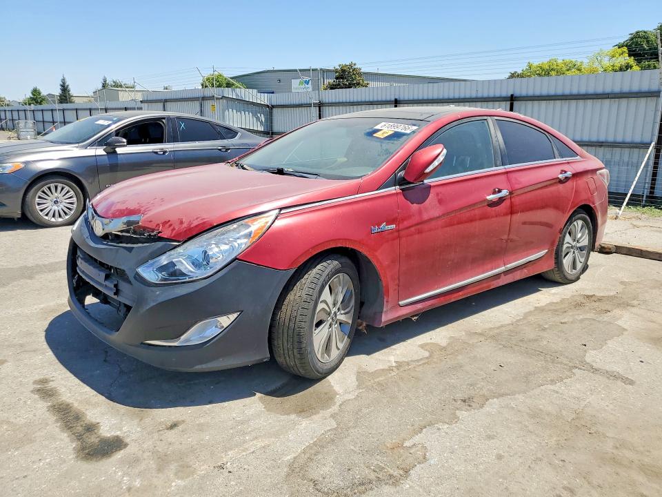 2014 Hyundai Sonata VIN KMHEC4A41EA111806 COPART salvage auction — FRONT END, Ca - Dis/Dlr/Exp Only Clean Title, sold $225 on 2026-07-31 (photo 1)