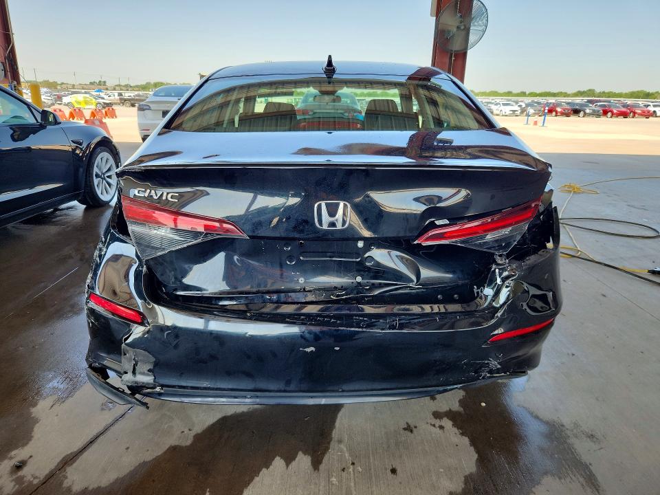 2025 Honda Civic VIN 2HGFE2F29SH601696 COPART salvage auction — REAR END, FL - CERT OF TITLE SLVG REBUILDABLE, sold $8,000 on 2026-07-27 (photo 6)