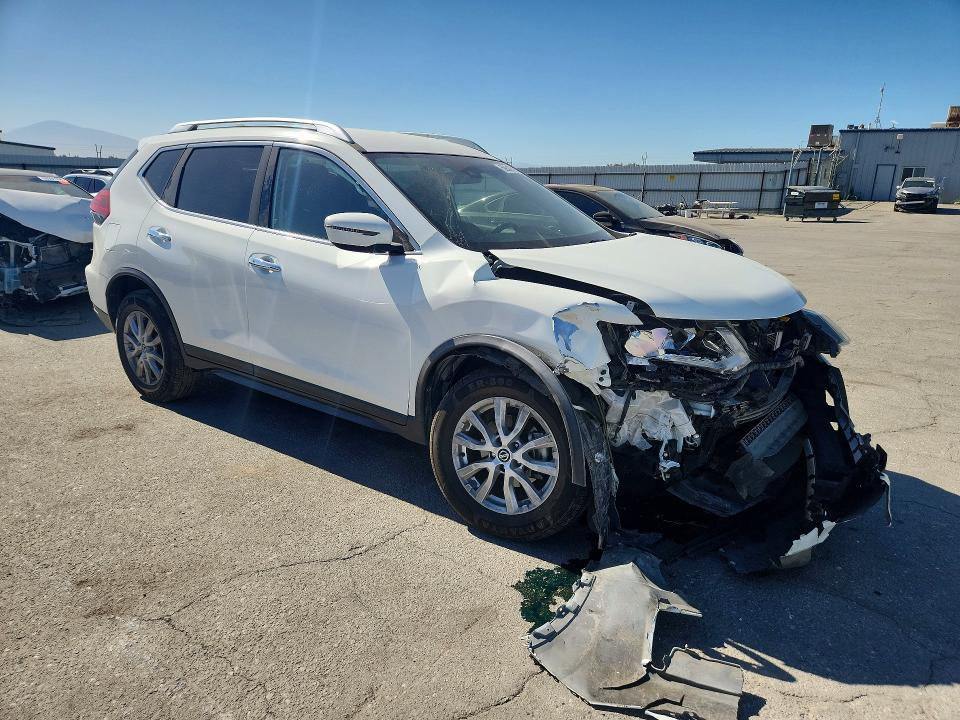 2020 Nissan Rogue VIN JN8AT2MV0LW113305 COPART salvage auction — FRONT END, Ca - Salvage Certificate, sold $2,200 on 2026-07-17 (photo 4)