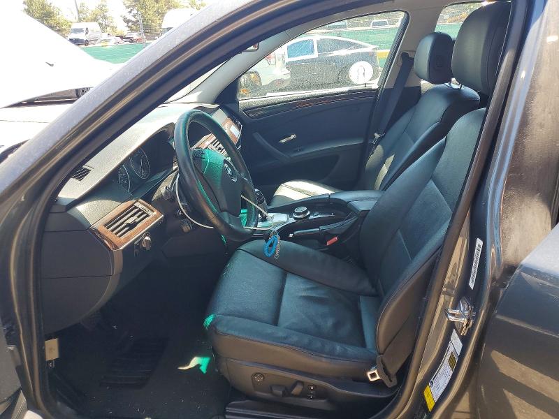 2008 BMW 5 series VIN WBANV93568C131296 COPART salvage auction — FRONT END, CO - PUBLIC - SALVAGE TITLE (P), sold $1,100 on 2026-07-28 (photo 7)