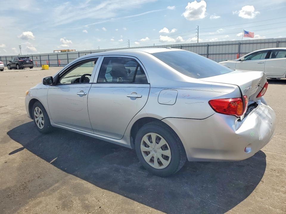 2009 Toyota Corolla VIN JTDBL40E19J052554 COPART salvage auction — REAR END, FL - CERT OF TITLE SLVG REBUILDABLE, sold $15 on 2026-07-29 (photo 2)