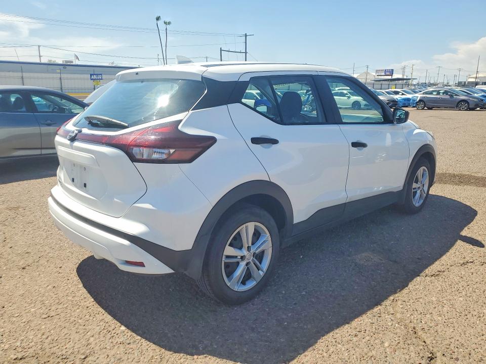 2024 Nissan Kicks VIN 3N1CP5BV8RL575562 COPART salvage auction — MECHANICAL, AZ - CERTIFICATE OF TITLE, sold $200 on 2026-07-29 (photo 3)