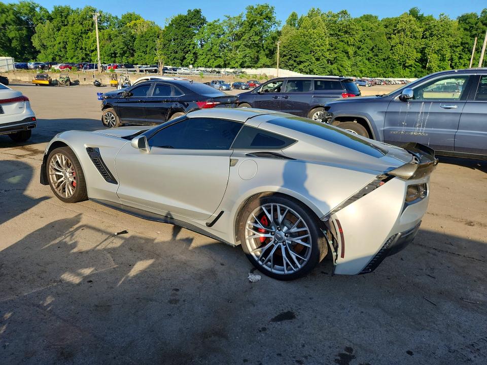 2015 Chevrolet Corvette VIN 1G1YT2D60F5600980 COPART salvage auction — REAR END, NY - MV-907A SALVAGE CERTIFICATE, sold $25,000 on 2026-07-09 (photo 2)