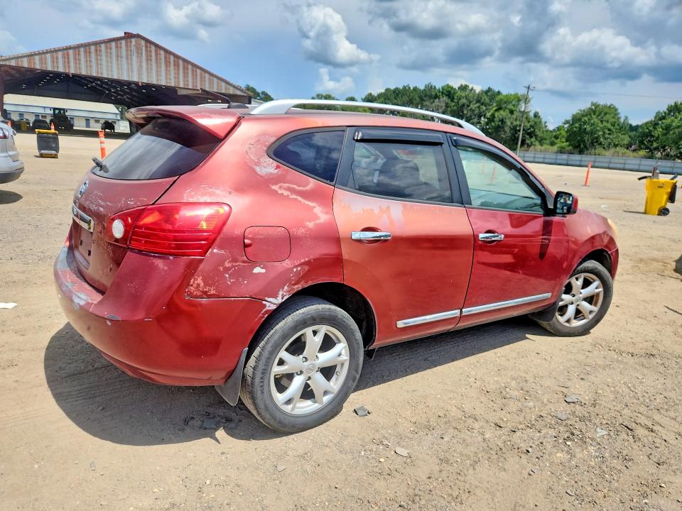 2011 Nissan Rogue VIN JN8AS5MT7BW171252 COPART salvage auction — FRONT END, La - Cert Of Title-Salvage, sold $500 on 2026-07-17 (photo 3)