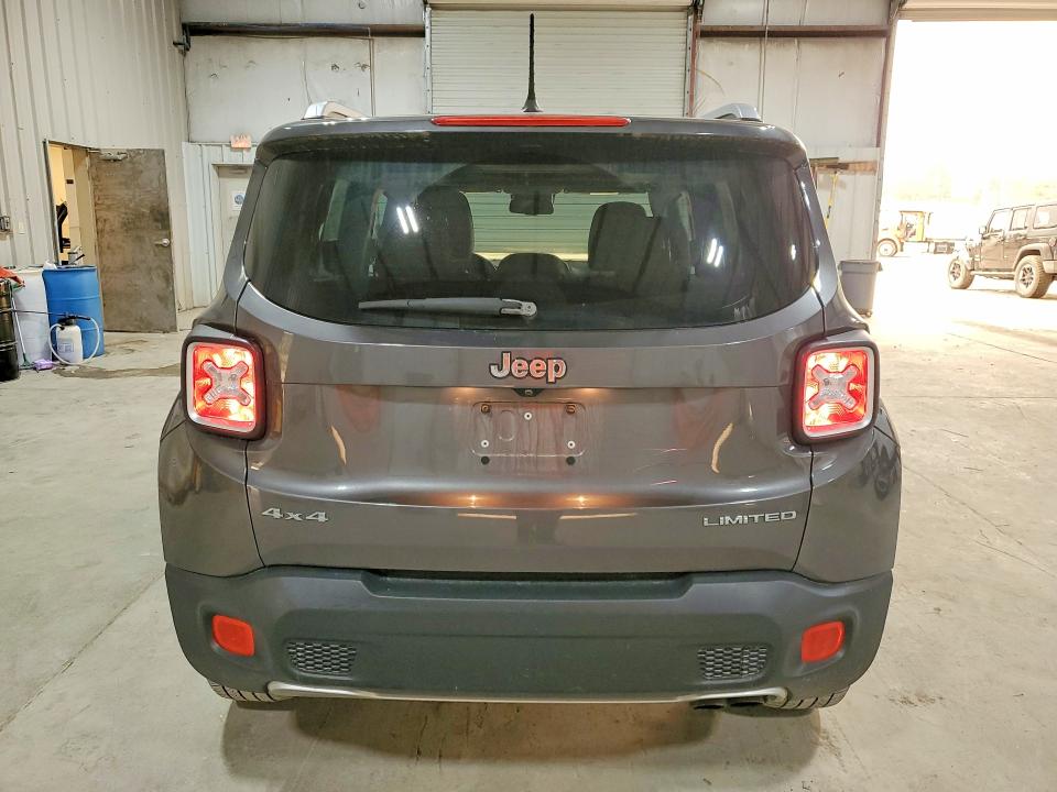 2016 Jeep Renegade VIN ZACCJBDT0GPC98502 COPART salvage auction — FRONT END, Ny - Mv-907A Salvage Certificate, sold $650 on 2026-07-22 (photo 6)