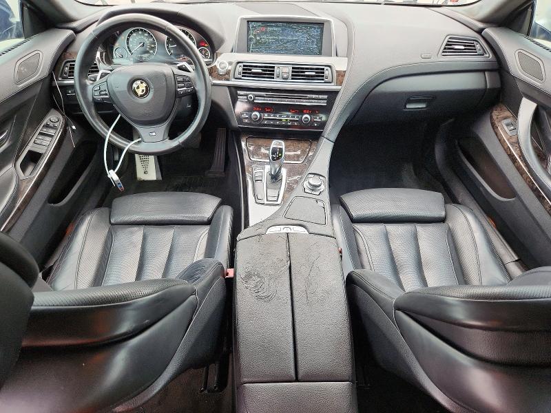2013 BMW 6er VIN WBA6B2C5XDD128622 COPART salvage auction — SIDE, Fl - Cert Of Title Slvg Rebuildable, sold $1,850 on 2026-08-18 (photo 8)