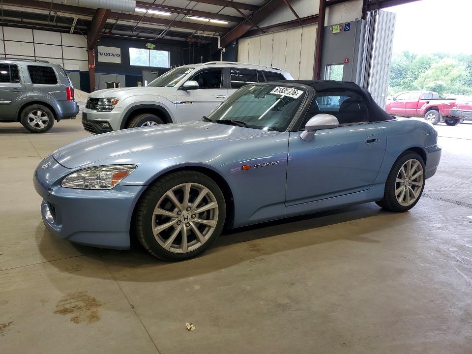 2006 Honda S2000 VIN JHMAP21456S002870 COPART salvage auction — FRONT END, FL - CERTIFICATE OF TITLE (P), sold $14,300 on 2026-07-30 (photo 1)