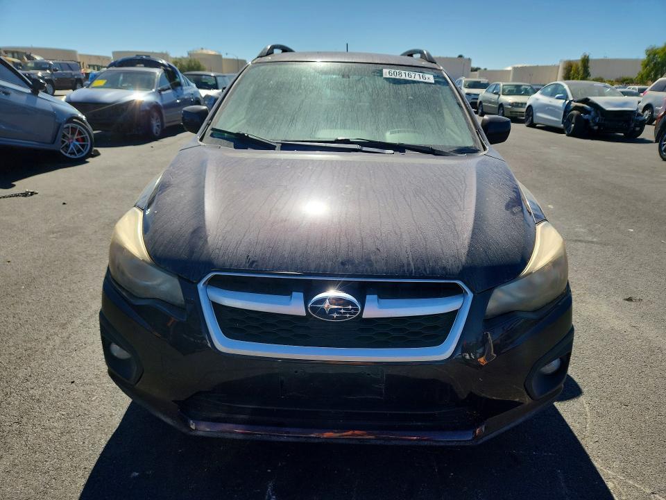 2013 Subaru Impreza VIN JF1GPAL61D1869759 COPART salvage auction — WATER/FLOOD, Ca - Salvage Certificate, sold $1,200 on 2026-07-24 (photo 5)