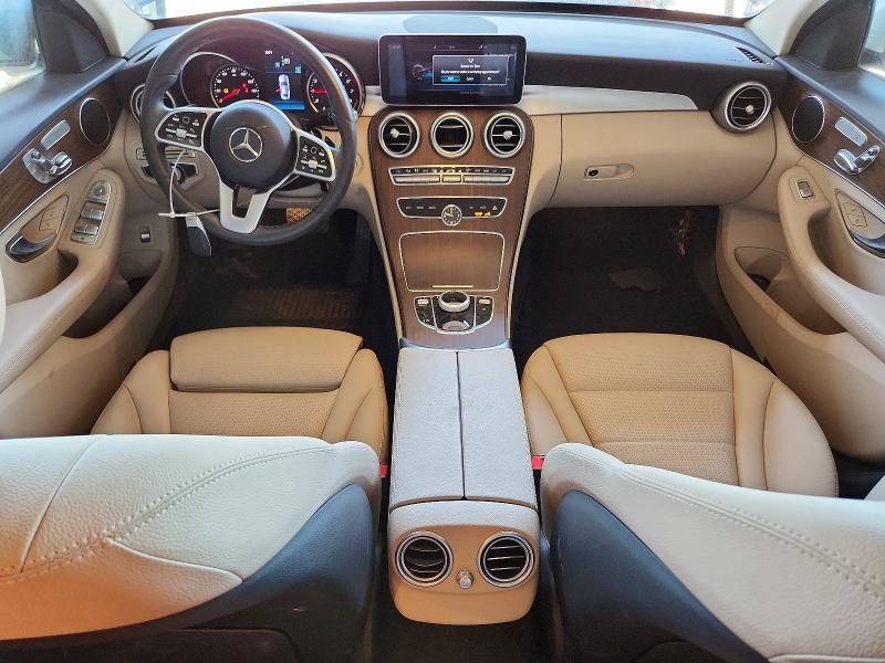2019 Mercedes-benz C-klasse VIN 55SWF8DB5KU300610 COPART salvage auction — FRONT END, Ca - Salvage Certificate (P), sold $8,500 on 2026-08-17 (photo 8)