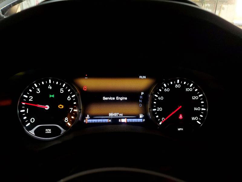 2016 Jeep Renegade VIN ZACCJBDT0GPC98502 COPART salvage auction — FRONT END, Ny - Mv-907A Salvage Certificate, sold $650 on 2026-07-22 (photo 9)