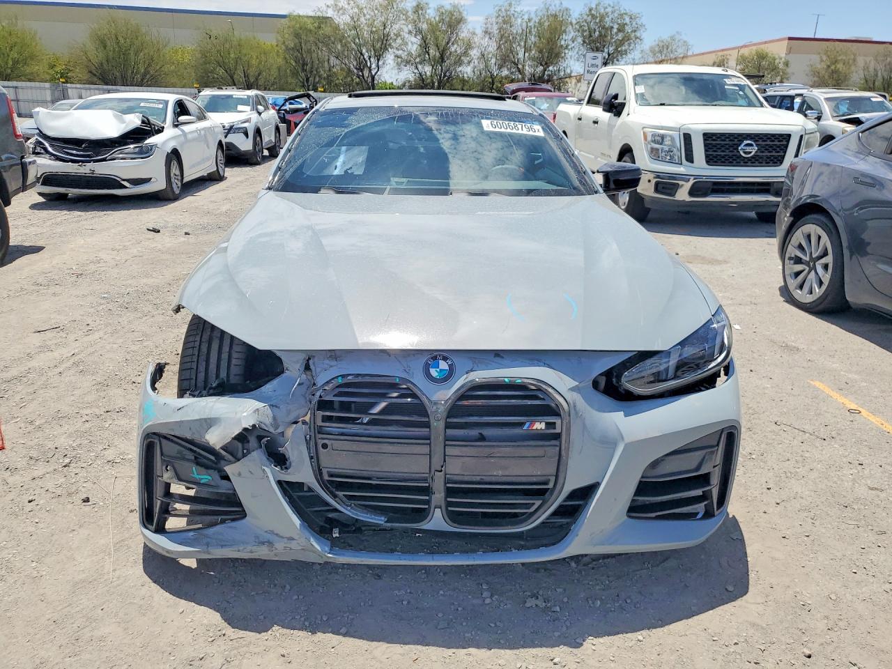 2026 BMW M4 VIN WBA73DA00TCW22917 COPART salvage auction — Front End, Sc - Salvage Title, sold $30,250 on 2026-08-20 (photo 5)