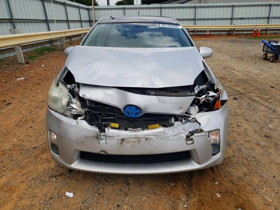 2011 Toyota Prius VIN JTDKN3DU3B0278483 COPART salvage auction — FRONT END, Va - Cert Of Title - Salvage, sold $1,900 on 2026-07-31 (photo 5)