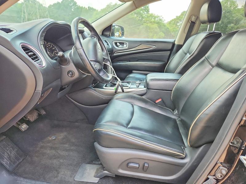 2019 Infiniti Qx60 VIN 5N1DL0MM9KC549277 COPART salvage auction — FRONT END, Nc - Salvage Certificate Of Title, sold $1,950 on 2026-08-24 (photo 7)