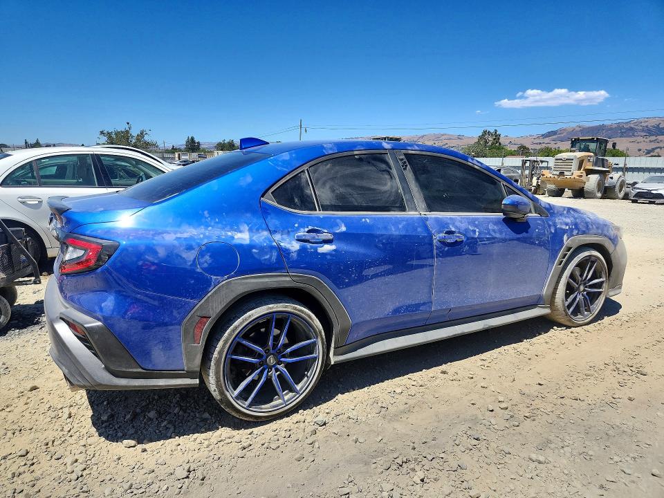 2022 Subaru Wrx VIN JF1VBAF68N9005344 COPART salvage auction — ALL OVER, CA - SALVAGE CERTIFICATE, sold $2,400 on 2026-07-21 (photo 3)