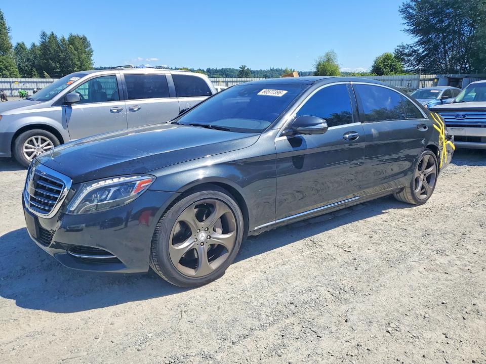 2015 Mercedes-benz S-klasse VIN WDDUG8CB0FA118275 — COPART salvage auction photo