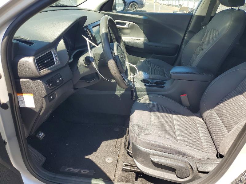2018 Kia Niro VIN KNDCB3LC2J5212014 COPART salvage auction — FRONT END, Ca - Salvage Certificate, sold $1,000 on 2026-07-15 (photo 7)