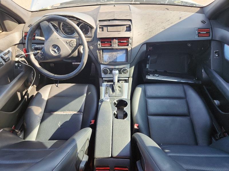 2009 Mercedes-benz C class VIN WDDGF81XX9R061121 COPART salvage auction — FRONT END, AZ - CERT OF TITLE - SALVAGE, sold $325 on 2026-07-31 (photo 8)