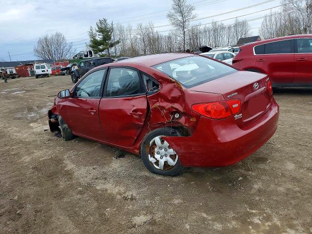 2009 Hyundai Elantra VIN KMHDU45D39U736831 COPART salvage auction — FRONT END, ON - PERMIT SALVAGE, sold $100 on 2026-07-14 (photo 2)