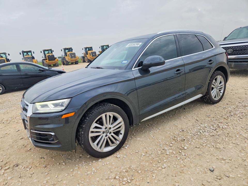 2018 Audi Q5 VIN WA1CNAFY0J2168352 COPART salvage auction — FRONT END, Salvage Title, sold $11,300 on 2026-07-23 (photo 1)