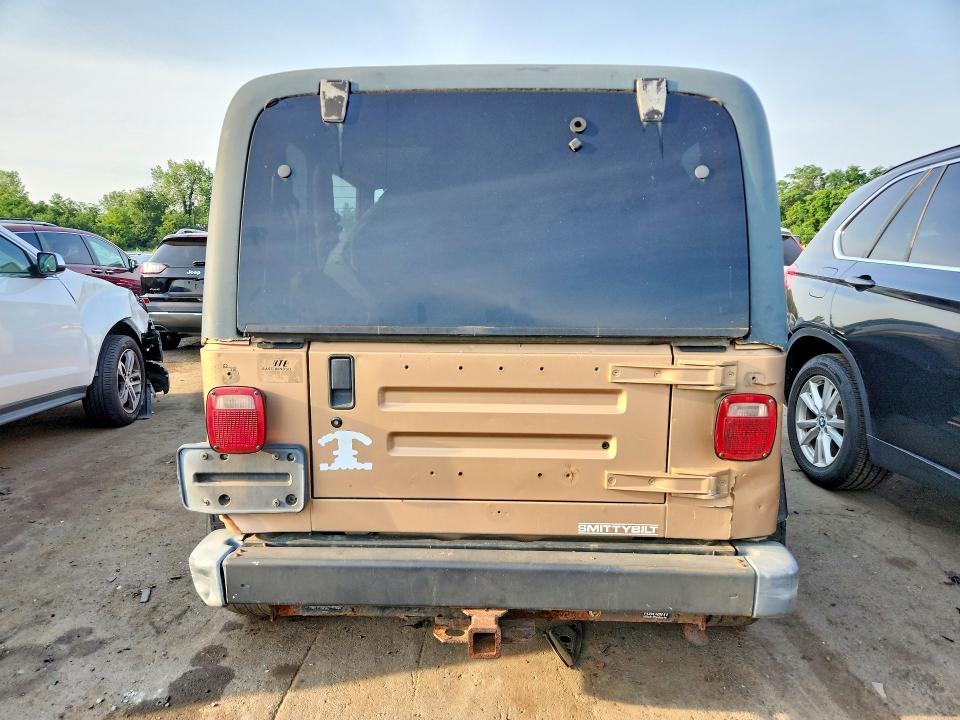 1999 Jeep Wrangler / VIN 1J4FY19S3XP467227 COPART salvage auction — FRONT END, Ct - Certificate Of Title, sold $1,650 on 2026-08-01 (photo 6)