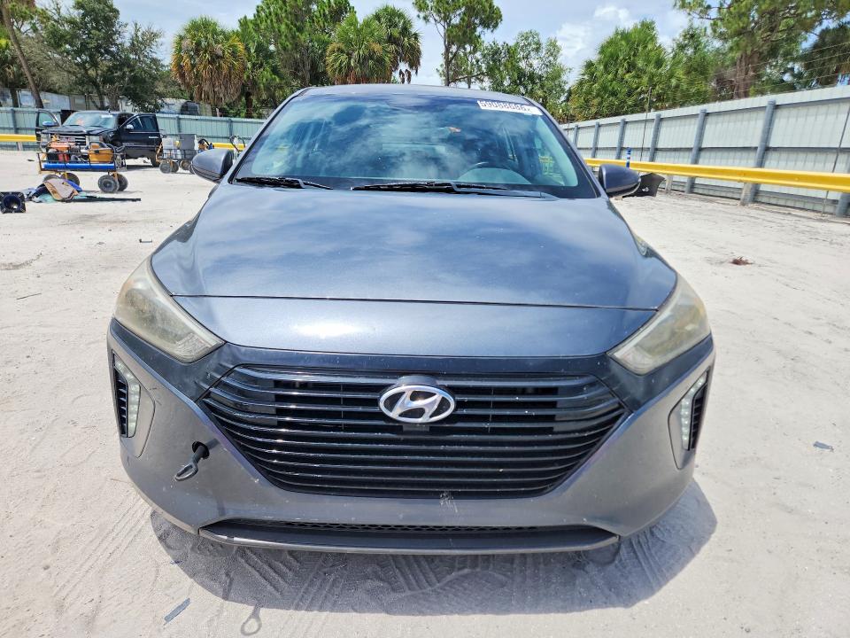 2017 Hyundai Ioniq VIN KMHC75LC3HU019010 COPART salvage auction — REAR END, Salvage Title, sold $2,350 on 2026-07-15 (photo 5)