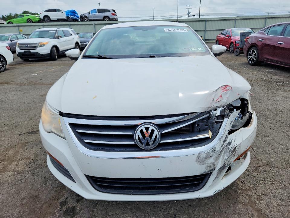 2011 Volkswagen Cc VIN WVWMP7AN0BE708755 COPART salvage auction — FRONT END, PA - CERTIFICATE OF SALVAGE, sold $175 on 2026-08-04 (photo 5)