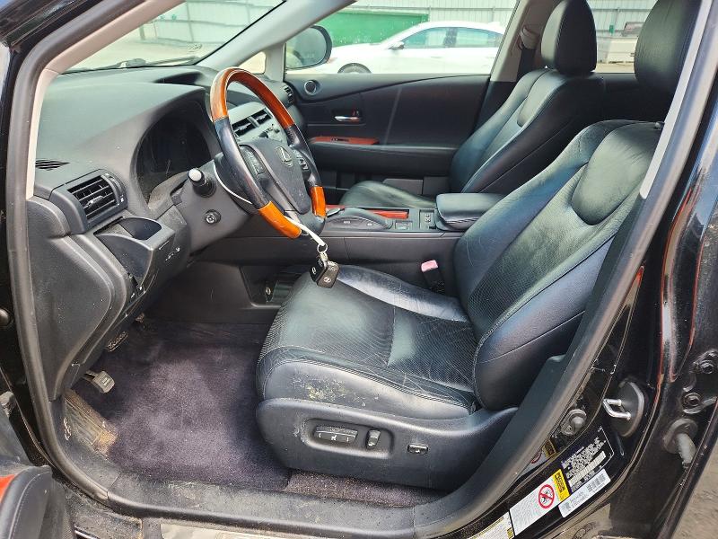 2012 Lexus Rx VIN JTJBC1BA3C2433409 COPART salvage auction — MECHANICAL, Ga - Certificate Of Title, sold $1,150 on 2026-07-21 (photo 7)