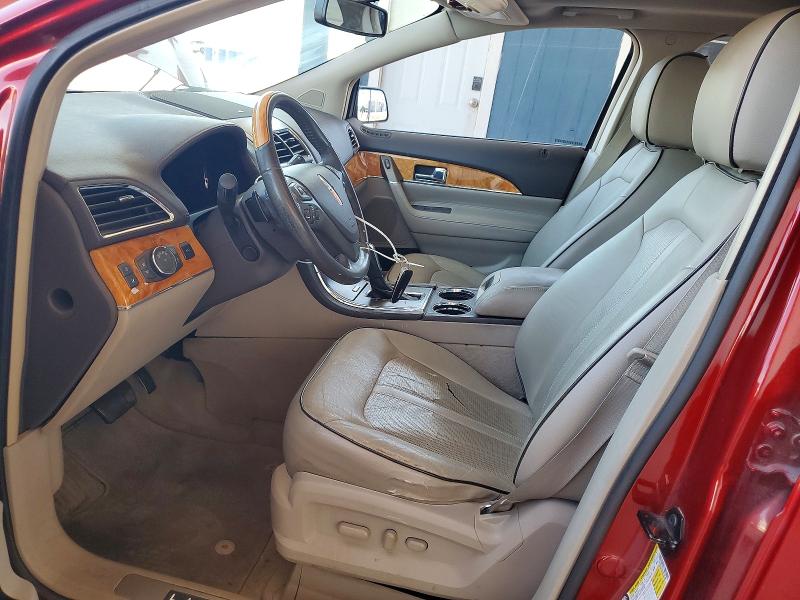2013 Lincoln Mkx VIN 2LMDJ6JK3DBL39308 COPART salvage auction — FRONT END, AZ - CERT OF TITLE - SALVAGE, sold $1,800 on 2026-07-23 (photo 7)