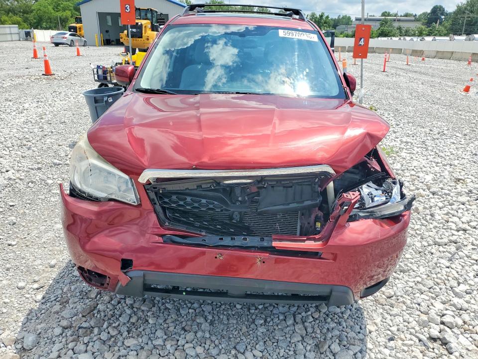 2015 Subaru Forester VIN JF2SJADC7FH453477 COPART salvage auction — FRONT END, Oh - Cert Of Title-Salvage, sold $550 on 2026-07-31 (photo 5)