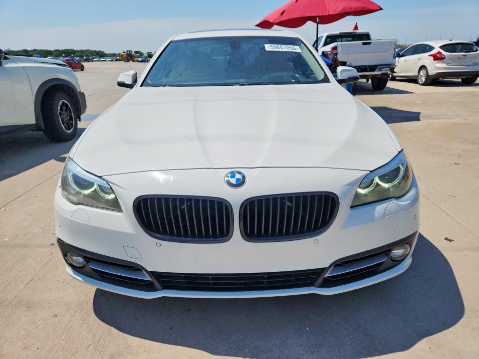 2016 BMW 5er VIN WBA5A5C52GG354902 COPART salvage auction — NORMAL WEAR, Tx - Certificate Of Title, sold $4,250 on 2026-07-20 (photo 5)