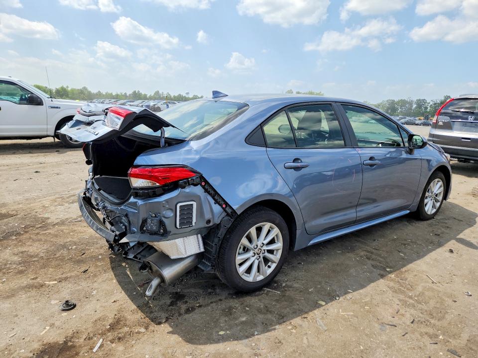 2024 Toyota Corolla VIN JTDBCMFE5R3067683 COPART salvage auction — REAR END, Va - Cert Of Title - Salvage, sold $6,100 on 2026-07-29 (photo 3)