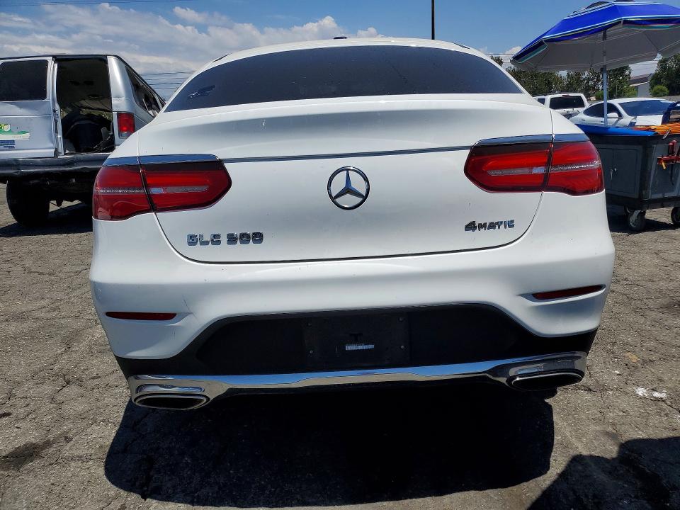 2017 Mercedes-benz Glc VIN WDC0J4KB6HF155724 COPART salvage auction — MINOR DENT/SCRATCHES, Ca - Certificate Of Title (P), sold $11,500 on 2026-07-20 (photo 6)